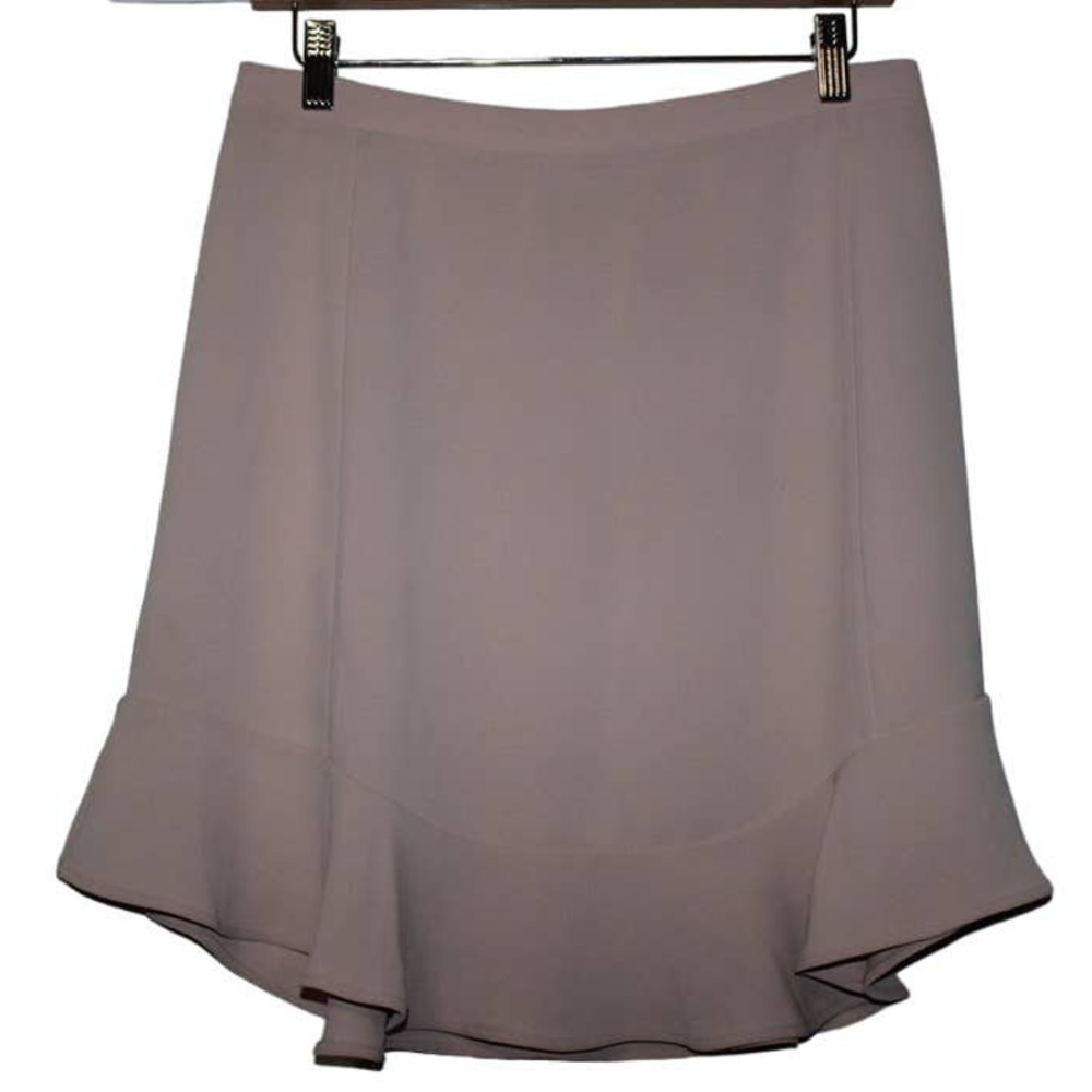 Women's J. Crew Drapey Twill Swing Skirt B9609 Blush Pink Mini Skirt Size 6